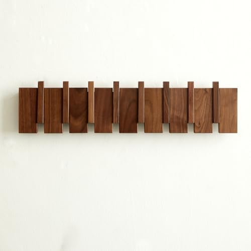 Amazon.com: Kazai Wall-Mounted Coat Rack 'Toke' | Modern Design Coat ...