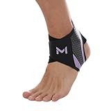 1 Paar Sprunggelenkbandage, Elastische Sprunggelenk Bandage, Einstellbares Fußgelenkstütze für Damen & Herren, Stabilisiert & Unterstützt, Ultradünne Knöchelbandage mit Doppeltem Klett (Lila)