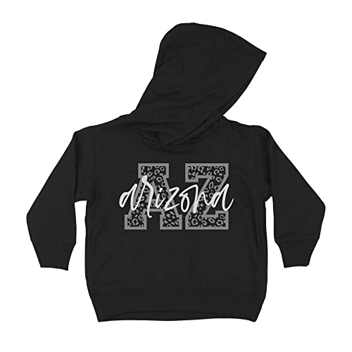 Layered Arizona Kids Hoodie Sweatshirt Toddler 2T Black