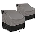 FORSPARK Outdoor Furniture Covers Waterproof, Heavy Duty Patio Chair Cover 2 Packs, Fits up to 36 W x 37 D x 36 H Inches
