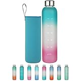 SERVICIO AL CLIENTE: Si su botella de agua de vidrio o la tapa se rompen dentro del primer año de la compra, POR FAVOR CONTÁCTENOS, le enviaremos un reemplazo.No apto para lavavajillas. Por favor, lave la botella a mano.