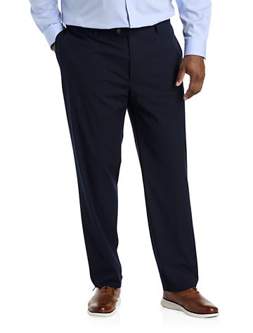 Oak Hill Waist-Relaxer Small Plaid Dress Pants