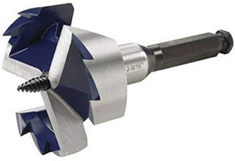 Irwin Industrial Tools 3046012 2-1/4-Inch 3-Cutter Self Feed Drill Bit