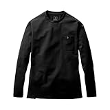 [バートル] ロング Tシャツ (ユニセックス) 655 長袖 ストレッチ 消臭 L 35ブラック