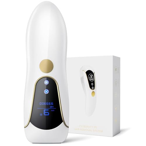 ARTOLF Laser Hair Removal for Women and Men, At-Home Ice-cooling Red-light Laser Epilator for Long-Lasting Hair Removal, IPL Hair Removal for Nearly Painless Treatment, Facial, Bikini