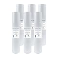 SUPERIOR FILTERS 10 Micron Sediment Filter - Whole House Water Filter Cartridge - 4.5 x 20-inch Replacement - Compatible with All Whole House Water Filter System - (20 X 4.5, 6 Count)