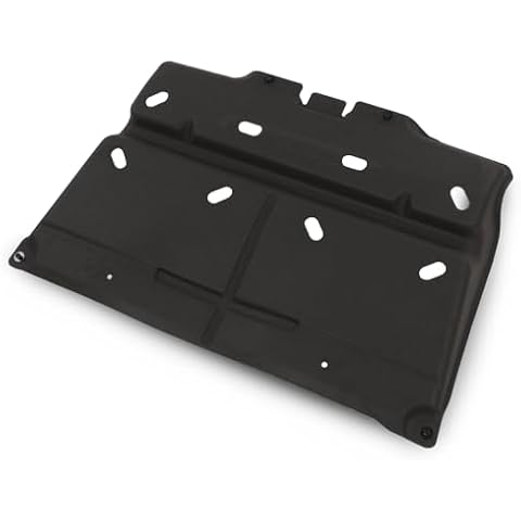 PIT66 Splash Panel Shield Under Diaper Compatible with 2015-2020 Ford F150 with Gasoline Engine/Not Fit Raptor Model/Not Fit 3.0L Diesel ML3Z-7222-D Black Cover