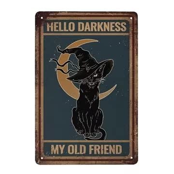 Darkness My Old Friend Poster 8x12
