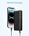 ANKER Portable Charger, 20,000mAh Power Bank, Battery Pack with 1 USB-A and 1 USB-C Ports, 15W Max Charging for iPhone 16/15/14/13/12 Series, Samsung Galaxy, and More (Black)