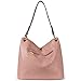 Montana West 2PCS Purses for Women Hobo Shoulder Bag Fashion Ladies Handbags with Zipper Wallet for Gift Travel Casual Work MWC-103HPK