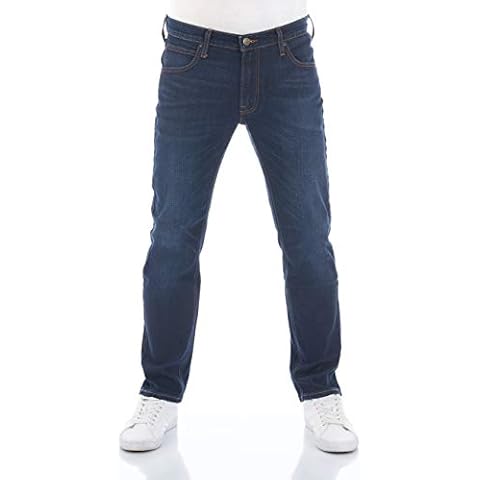 Pantalones Vaqueros Lee para Hombre, Corte Regular, Dark, 32W x 34L Cover