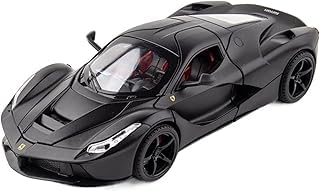 Image of Ferrari LaFerrari Diecast Car Model 1:32 Scale | Metal Pull Back Sports Car Toy | Openable Doors Collectible Return Birthday Gift Kids Boys & Girls (Colour as a per Stock)