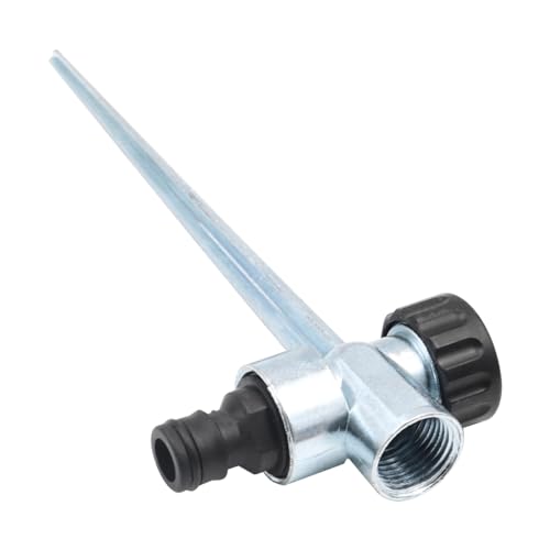 ZONADAH Lawn Sprinkler Spike Base 1/2 inches Zinc Alloy Water Flow Thru Sprinkler for Garden Yard Lawn and Grass Irrigation - Image 3