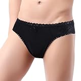 Lace Sexy Underwear For Men Mens Sexy Underwear Lingerie Mens G Strings & Thongs Underwear Black