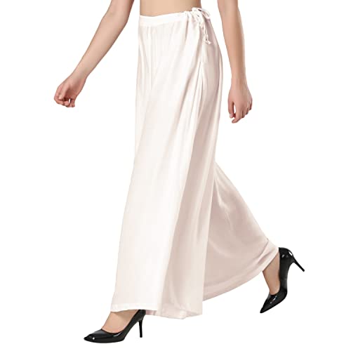 Image of Super Soft Flared Solid Rayon Sharara In 10 Attractive Colours For Women's And Girl's