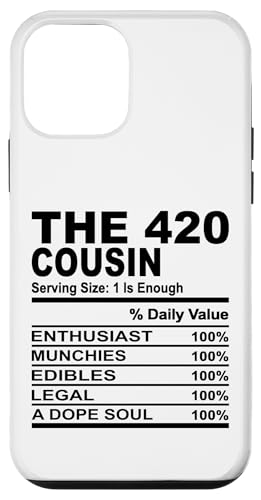 420 cousin fun weed cousins 男性 女性 家族 再会 スマホケース iPhone 12 mini 用