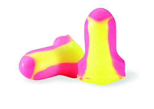 Stanley High-Visibility Low Pressure Disposable Foam Earplugs with Carrying Case, 5-Pairs (RST-63001)