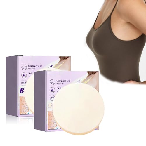 Jabón para agrandar los senos, crema reafirmante y levantadora de senos, aceite para rellenar los senos, hace que los senos sean más grandes, más regordetes y curvas corporales perfectas (2Pcs)