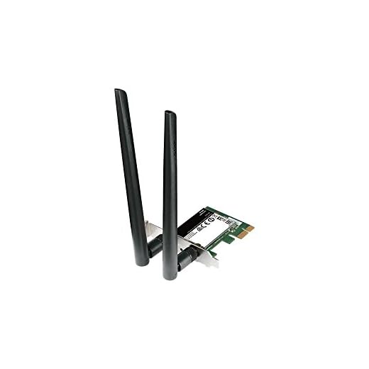 D-Link DWA-582 PCI Express Adapter (Wireless AC1200 Dual Band, mit Hochleistungsantennen, bis zu 867 Mbit/s im 5-GHz-Band)