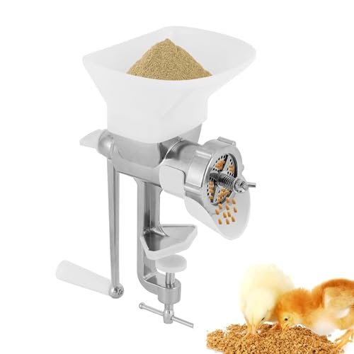 Máquina de pellets de alimentación manual para alimentos caseros para mascotas y ganado, ideal para hogares y granjas