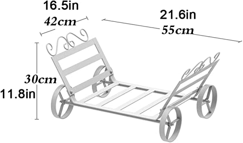 Support à bois d'intérieur et extérieur pour cheminées - 3