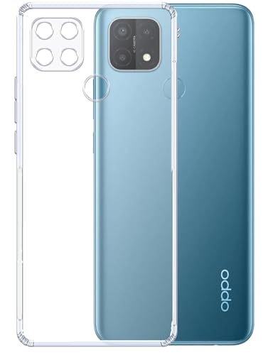 Image of Soft Rubber Back Cover Compatible Model for Oppo CPH2179 / Oppo A15s / A15 - Transparent
