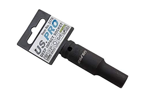 US PROTools 1/2" DR 10mm 6PT Deep Impact Socket 3370