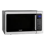 Avanti 1.5 Cu. Ft. Countertop Microwave Oven, 1000 Watts, Stainless Steel, One-Touch Presets, Speed Defrost, Child Lock...