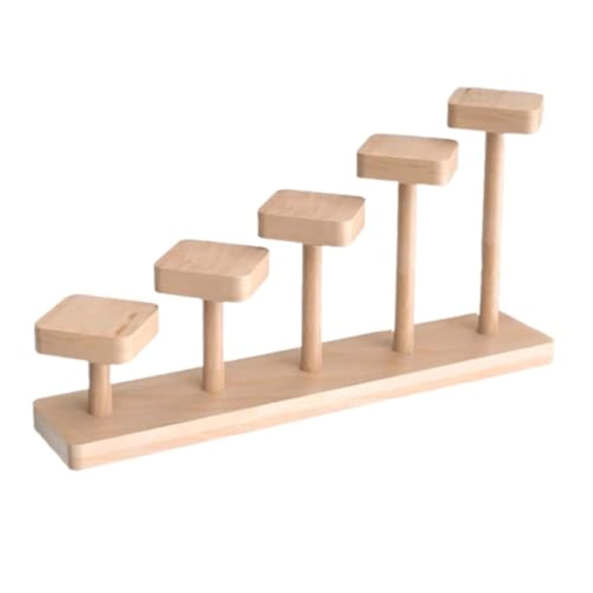 Wooden Display Riser Storage Figure Display Stand