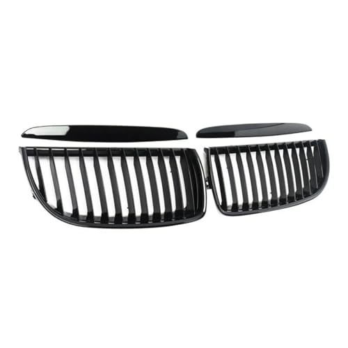 Calandre avant pour BMW E90 E91 2005-2008 grille de course noir brillant