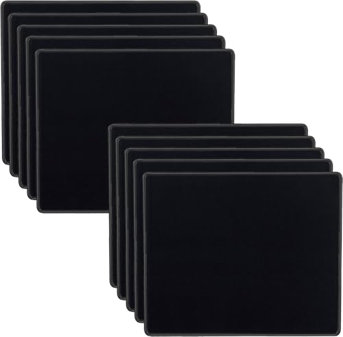 Image of Storite 10 Pack 220mm x 180mm x 2mm Speed Type Extended Gaming Non-Slip Rubber Base Mousepad Desk Mat Keyboard Pad for Laptop /Computer Office PC & Home