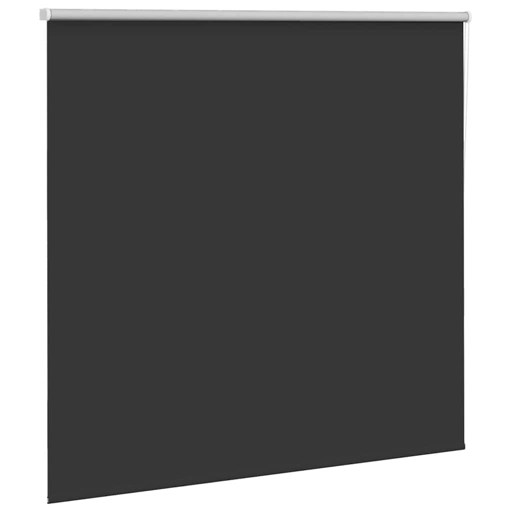 vidaXL Verdunkelungsrollo Schwarz 165x175 cm Stoffbreite 161,6 cm