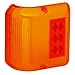 WRAP-AROUND LENS AMBER C/