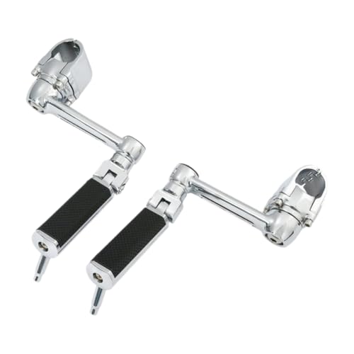 Repose-Pieds Réglables avec Fixation Multi-Diamètre pour Goldwing