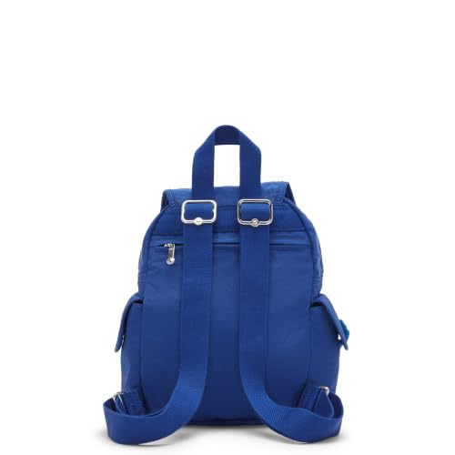 Image of Kipling City Pack Mini Backpack, Lightweight Compact Daypack with Multiple Pockets, Adjustable Straps & Everyday Travel Backpack - Blazing Blue