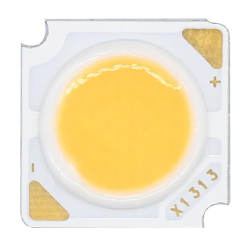 SHANGMAOYO 10pcs COB Chip 5W DC15-16V Cold White 6500K 300mA 1313 Crystal LED Light Beads for LED Bulb SHANGMAOYO