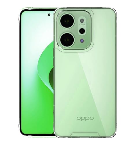 Image of Soft Silicone TPU Flexible Back Cover Compatible with Oppo Reno 14 5G