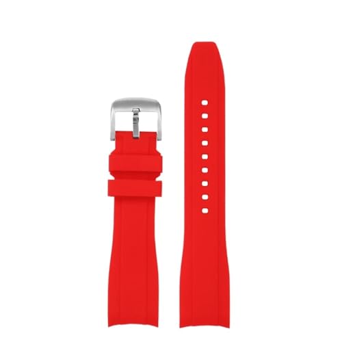 Bracelet 22mm en silicone courbe pour montre Casio Edifice EFR-303L 303D EFV-540