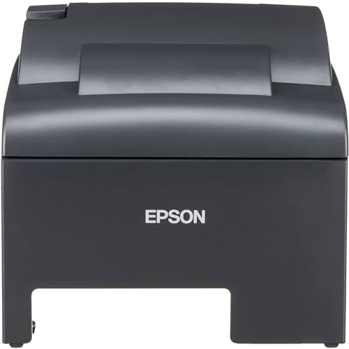 Image of Epson TM-U220B Dot Matrix Compact POS Impact Receipt and Kitchen Label Printer, DK Port and Ethernet Connectivity - up to 6.0 lps, 4 Lines Per Second, Auto-Cutter, DAODYANG