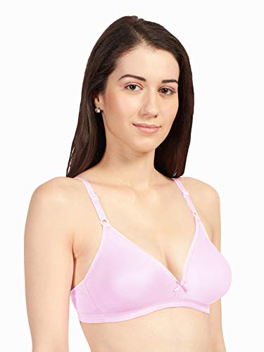 Image of SONARI Omania Womens Non-Padded Cotton Polyester Bras - Solid, Non-Wired, Medium Coverage, Hand Washable (Pack of 2)