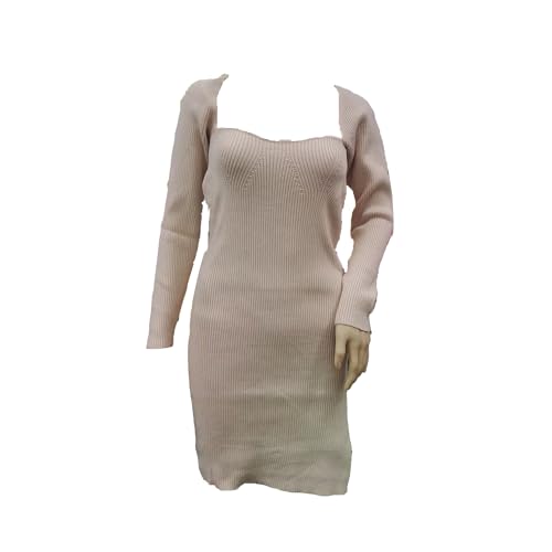 Robe en tricot automne ajustée pour sublimer la silhouette féminine