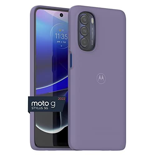 Image of Motorola Moto G Stylus 5G (2022) Protective Case - Daybreak Light Purple, Slim Fit, Shock Absorbing, Precision Fit