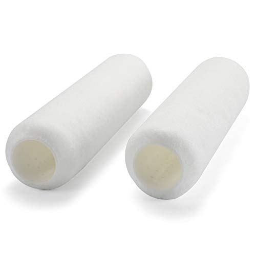 Paint Roller Covers For Electric Paint Roller- 3/8" Nap Perforated Power Rollers Cover, 9-Inch Replacement Knitted Automatic Roller Cover(2-Pack) #TOP1