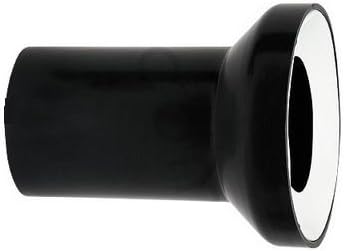 190mm Long Black Straight Soil Pipe Wc Toilet Waste Water Pan Connector
