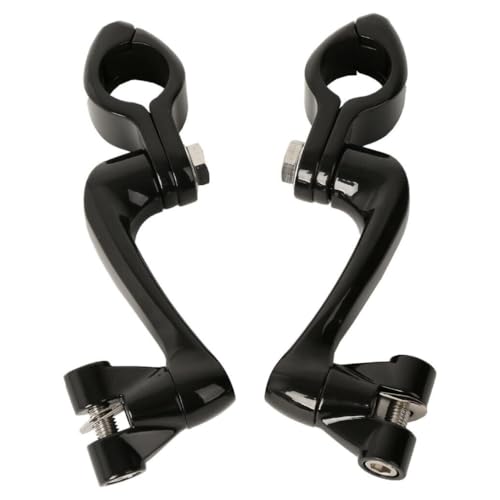 XIOUMAAN 360 Adjustable Highway Foot Peg Mounting Fits 1 1/4