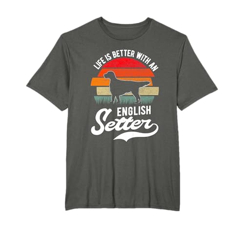 Questo design è perfetto per i proprietari di setter inglesi e allevatori di setter inglesi.