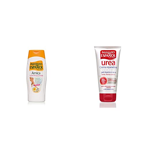 ARNICA müde Beine Lotion 500 ml & Urea Creme für Füße, Hände und Ellenbogen - 150 ml