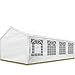 Tenda per Feste Tenda per Feste Tenda per Feste Gazebo Shelter 4X8 M PE 180 G/M2, Bianco ombreggiato