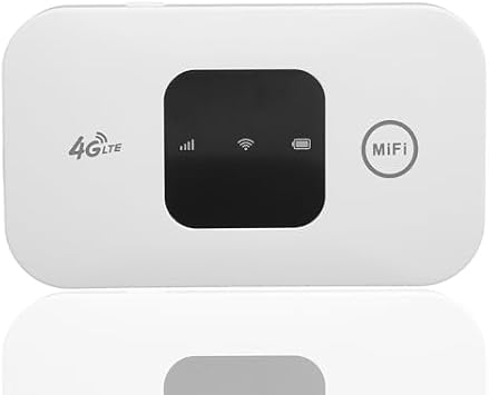 Mobile Hotspot, Portable Travel Router Supports 10 Users at The Same Time, Pocket Device with 2100 mAh Large Battery, for Secure Internet at Home Or