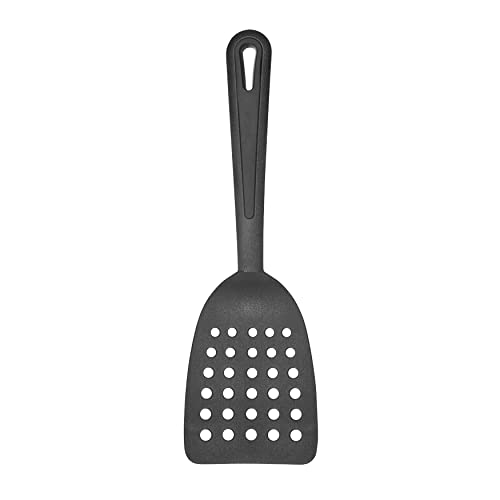 Foto von Westmark Pfannenwender, 2 Stück, Breite Auflagefläche und speziell abgeflachte Kante, Kunststoff, Gentle, Schwarz, 283722E3